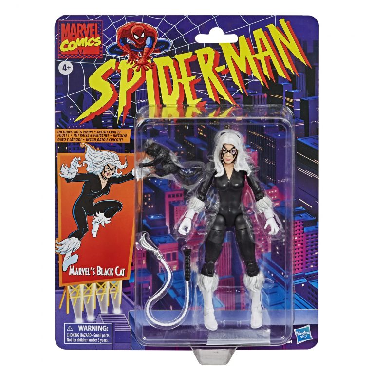 Hasbro Marvel Legends SpiderMan Retro Black Cat Promo Pics and Preorder