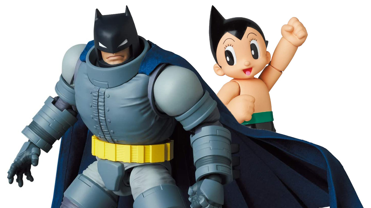 Medicom: MAFEX The Dark Knight Returns Armored Batman and Astro 