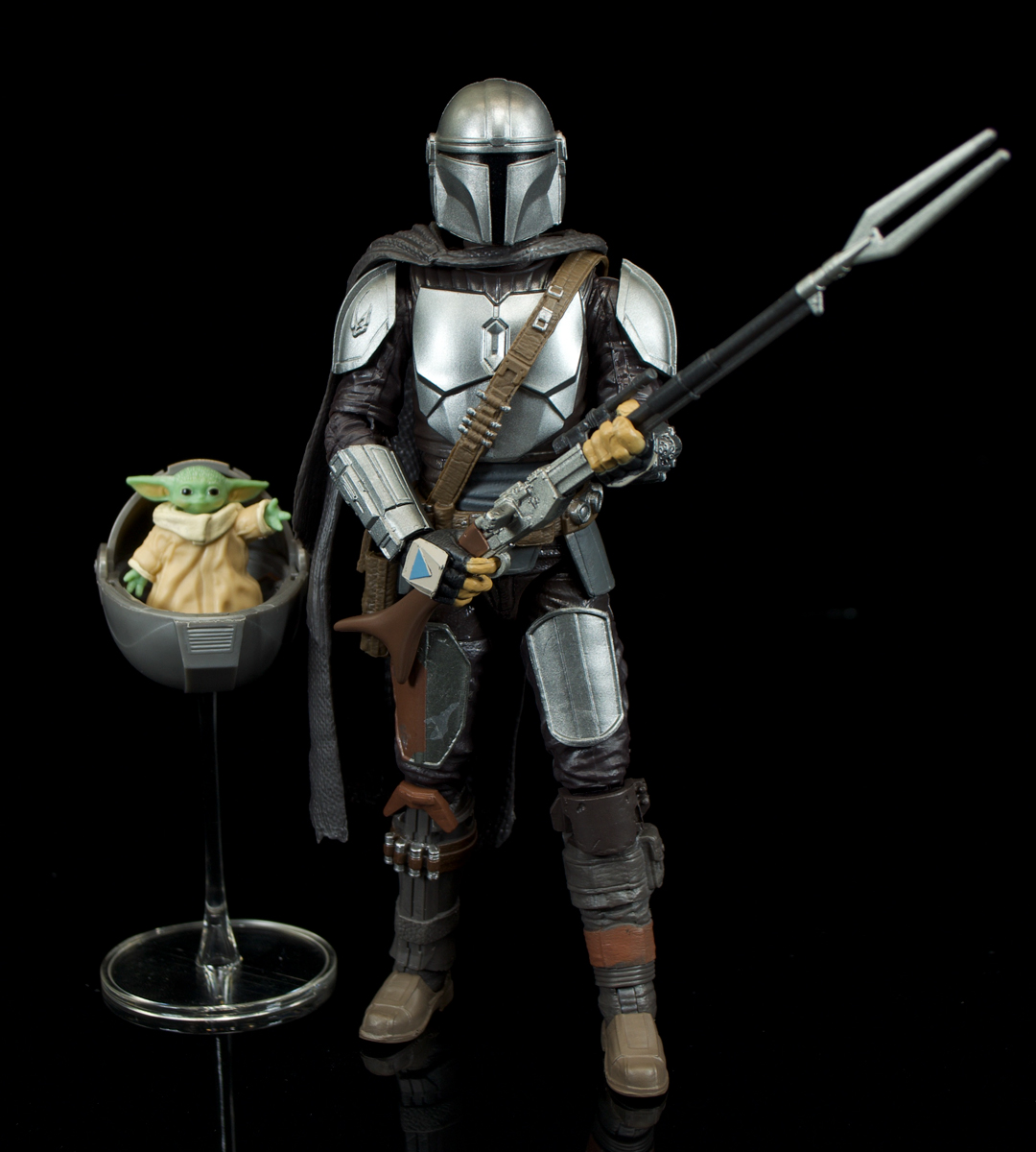 The Mandalorian Din Djarin Star Wars Black Series inkl Case Beskar Armor