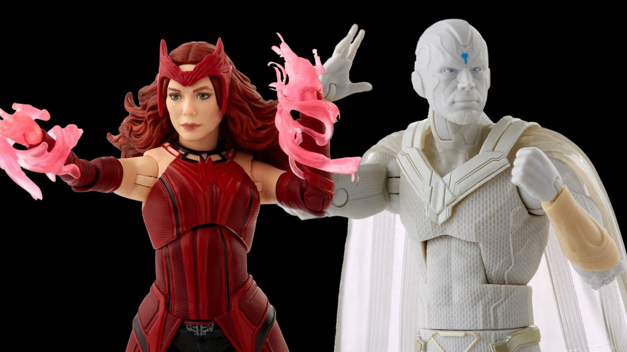 Vision and scarlet witch deals marvel legends