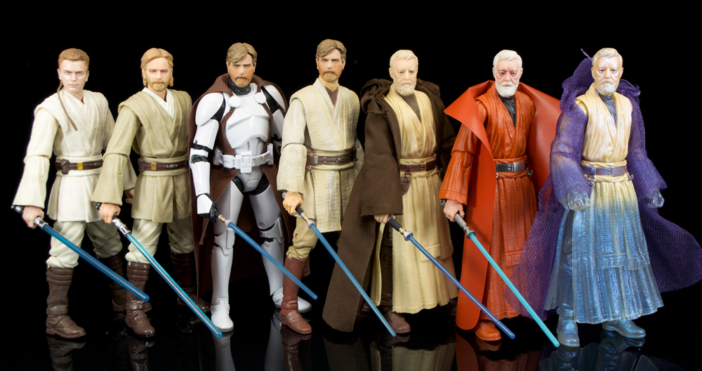 Kenobi In Hand Now! Star Wars Black Series 50th Anniversary Ben Obi-Wan 