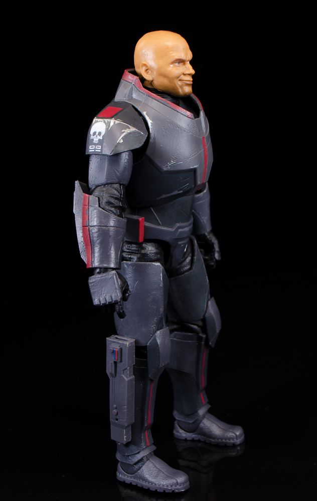 Impresionante Figura Wrecker Black Series de Star Wars