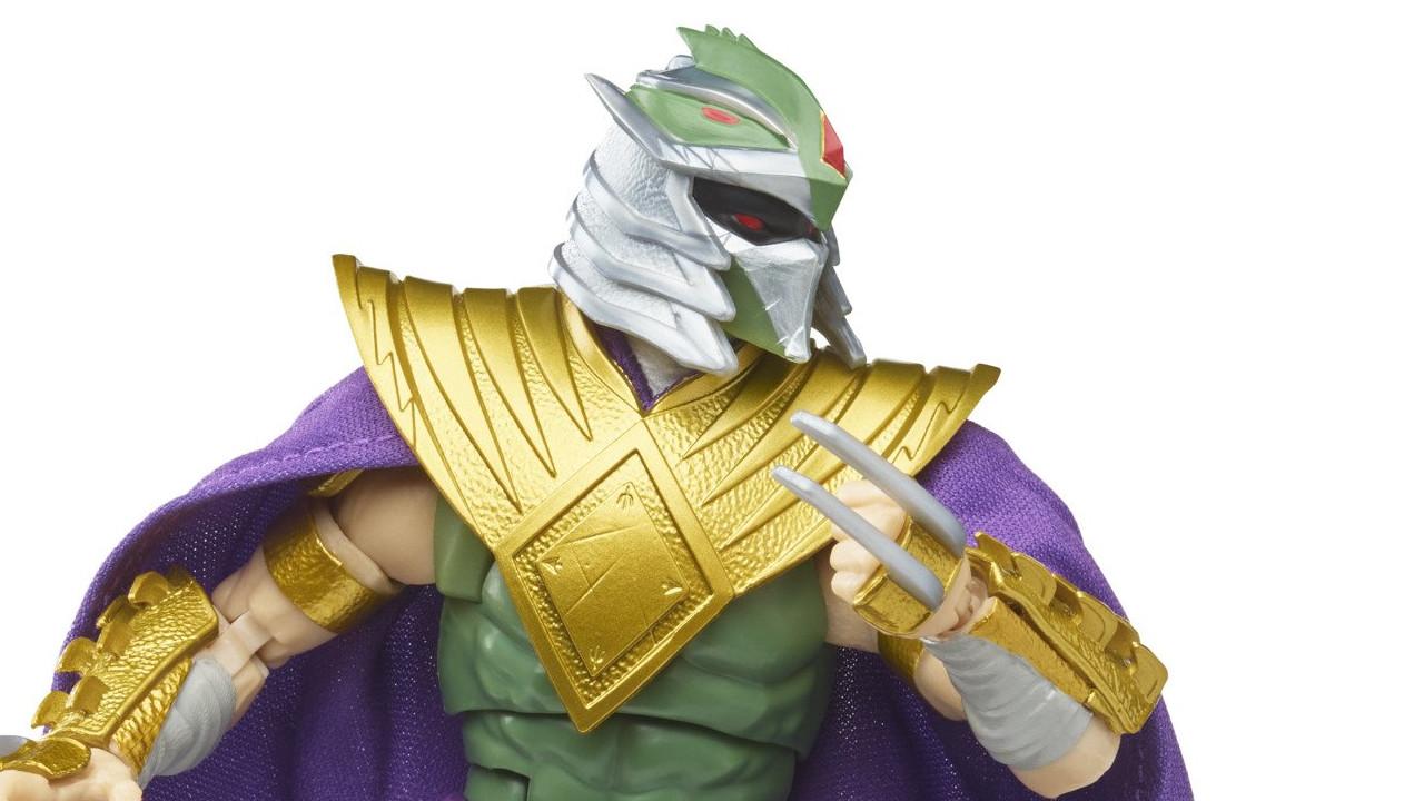 Power Rangers X Teenage Mutant Ninja Turtles Lightning Collection Morphed  Shredder Green Ranger Action Figure