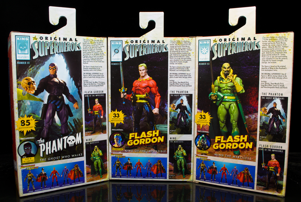 NECA The Original Superheroes S1 Action Figure The Phantom | Uomo Mascherato In Scala Grande