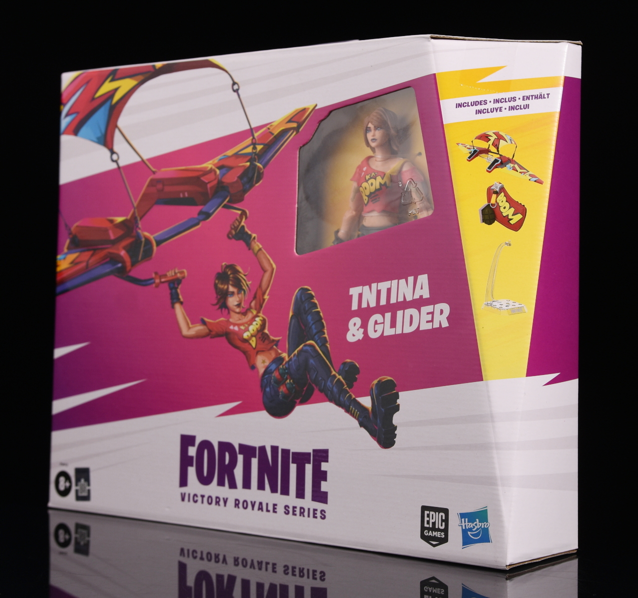 Hasbro Fortnite Victory Royale Series Motorboat Deluxe Veicolo da collezione con accessori, 49 cm, multicolore (F5905