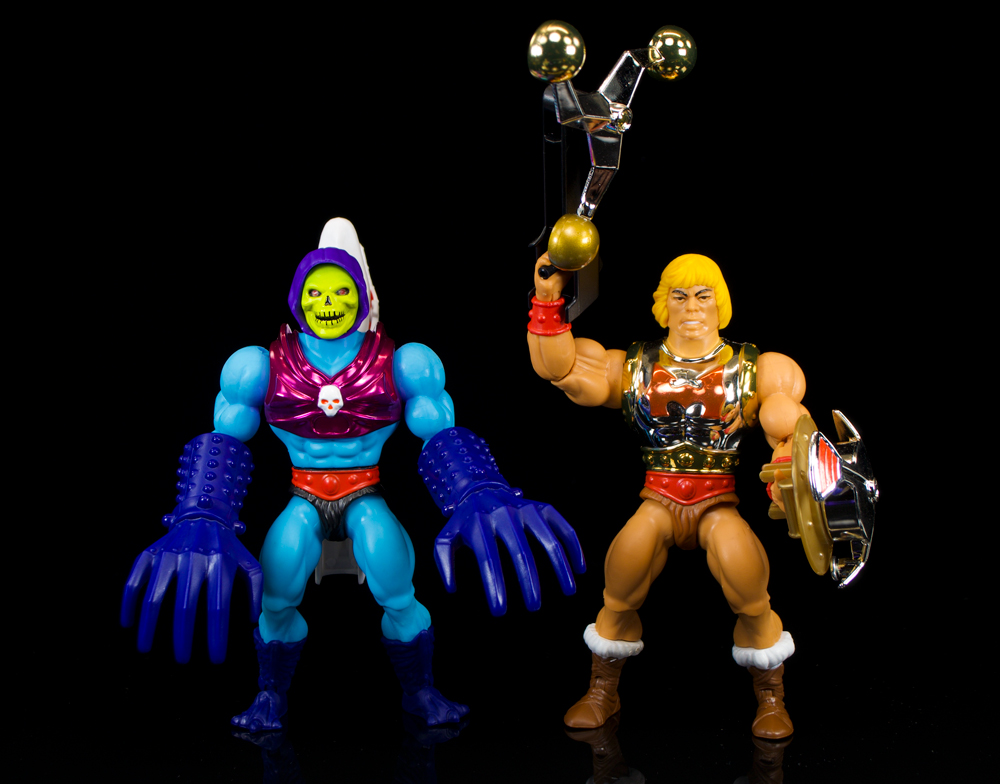 Masters of the Universe 2022 Flying Fist He-Man Terror Claw Skeletor 2er-Set 