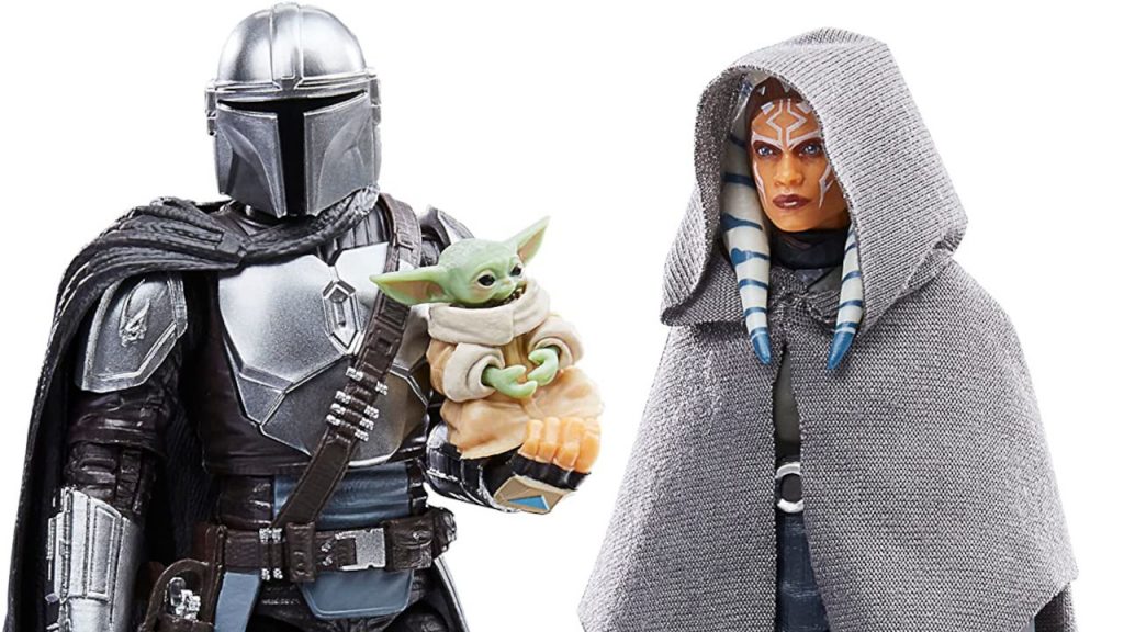 Star Wars The Black Series - Figura Mandalorian Trapper Wolf 15 Cm, Hasbro