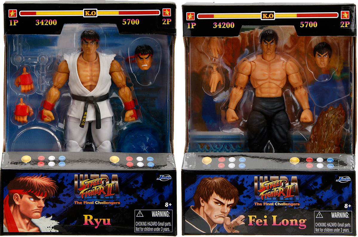 Transformers X Street Fighter II Figures Revealed: Ryu vs M. Bison