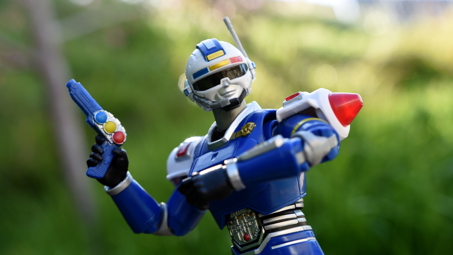 Hasbro: Lightning Collection Power Rangers Turbo Blue Senturion