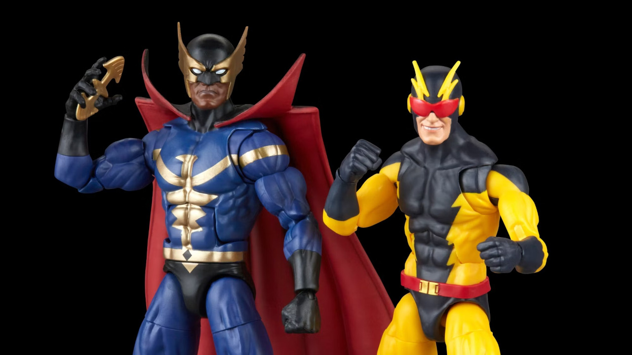 Hasbro: Marvel Legends Squadron Supreme Nighthawk and Blur Two Pack ...