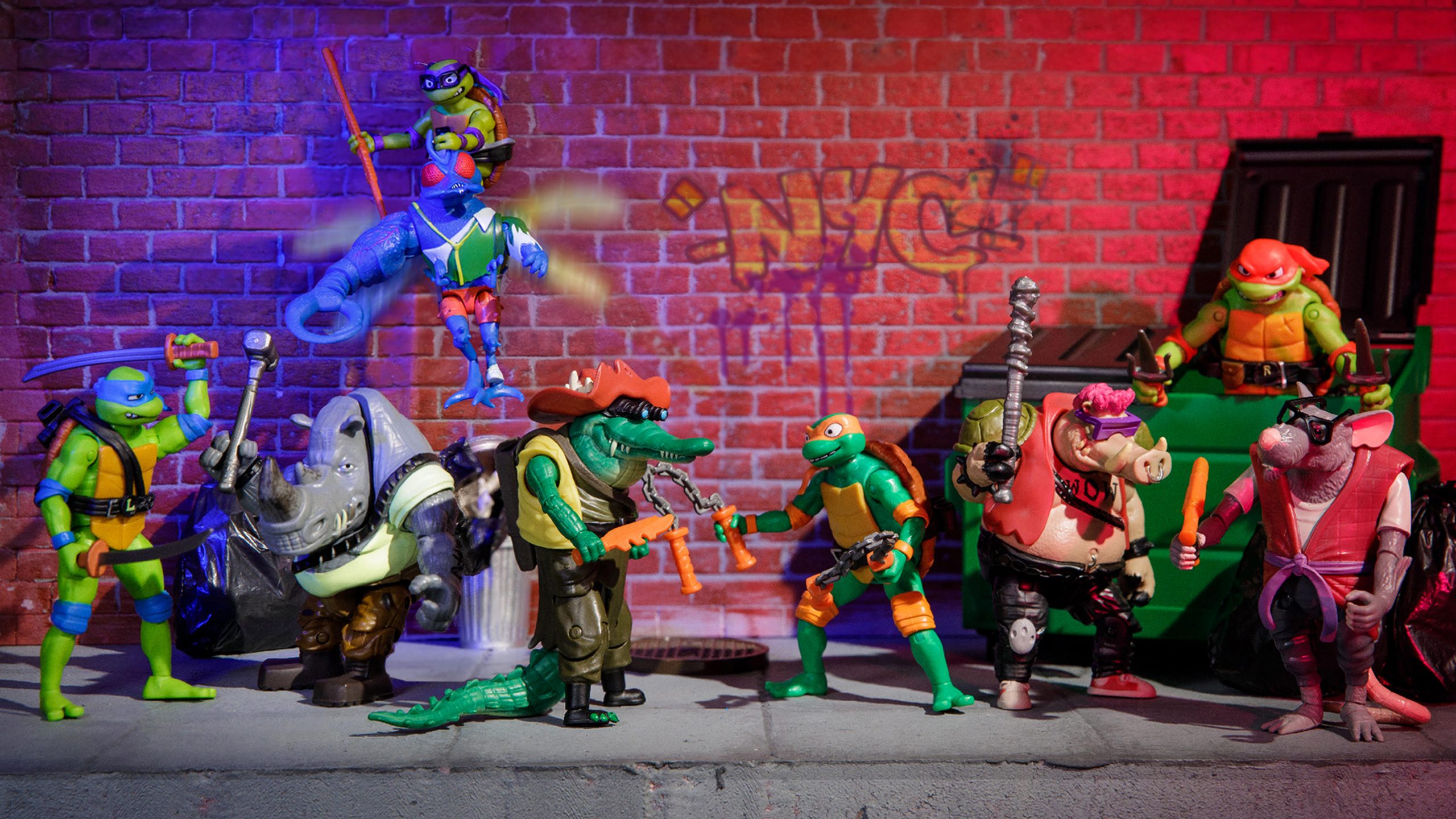 PLAYMATES TOYS REVEALS THE NEW VILLAINS AND MUTANTS BASED ON TEENAGE
