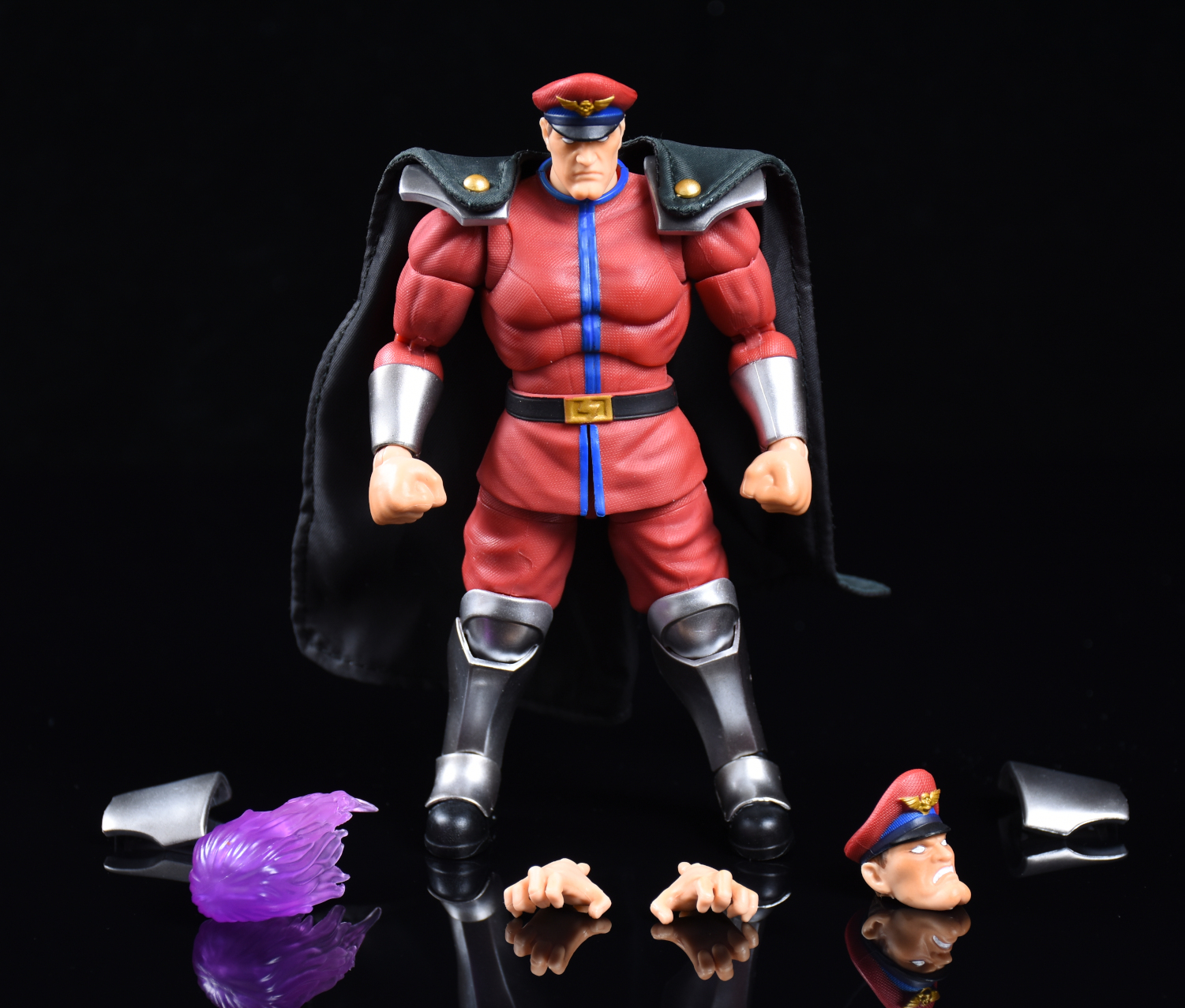Jada Toys Street Fighter Figura M. Bison (15 cm) - Figura de acción y